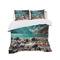 Designart 'Tatra Mountains Green water mountain lake' Landscapes Bedding Set - Duvet Cover & Shams